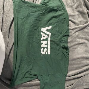 Vans cropped tee